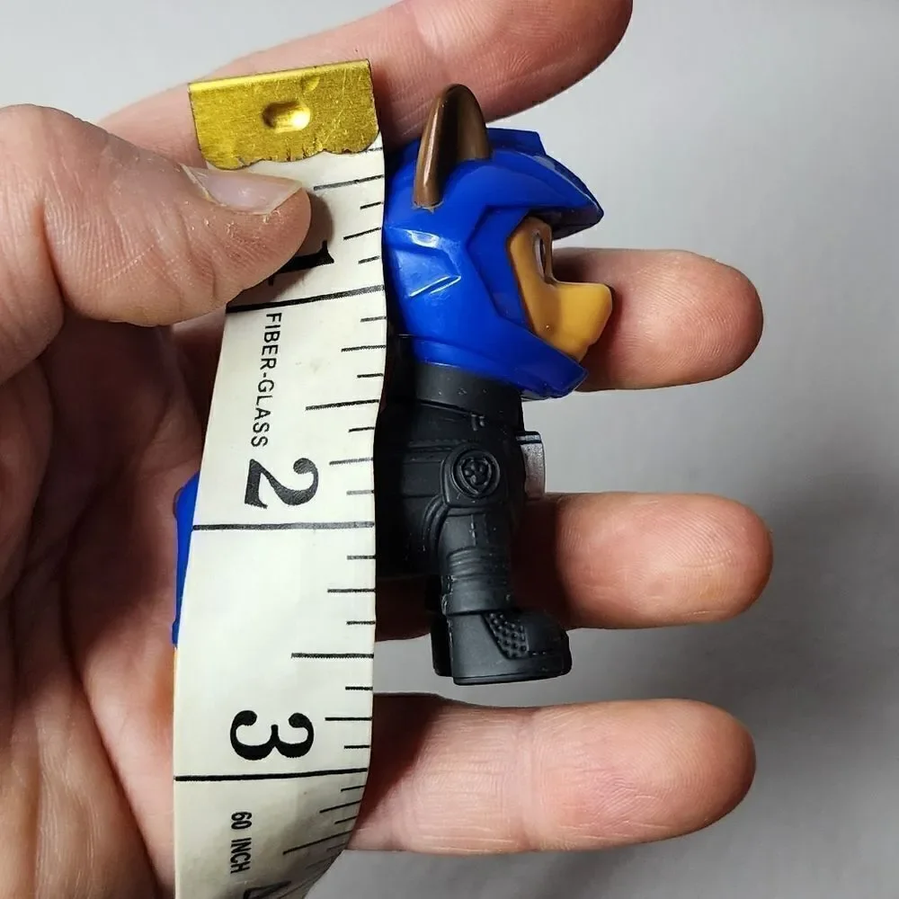 Paw Patrol Moto Pups Exclusive Chase Toy Mini Figure w/Black Blue Sheriff